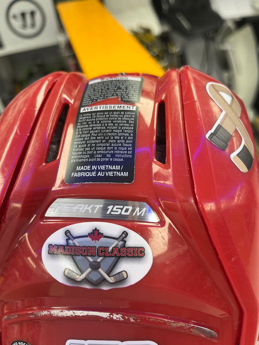 Used Bauer Re-Akt 150 Medium Helmet *CERTIFIED*