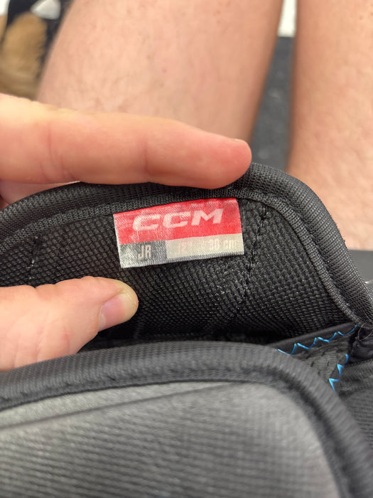 Used CCM JetSpeed FT6 Pro 12” Junior Shin Pad