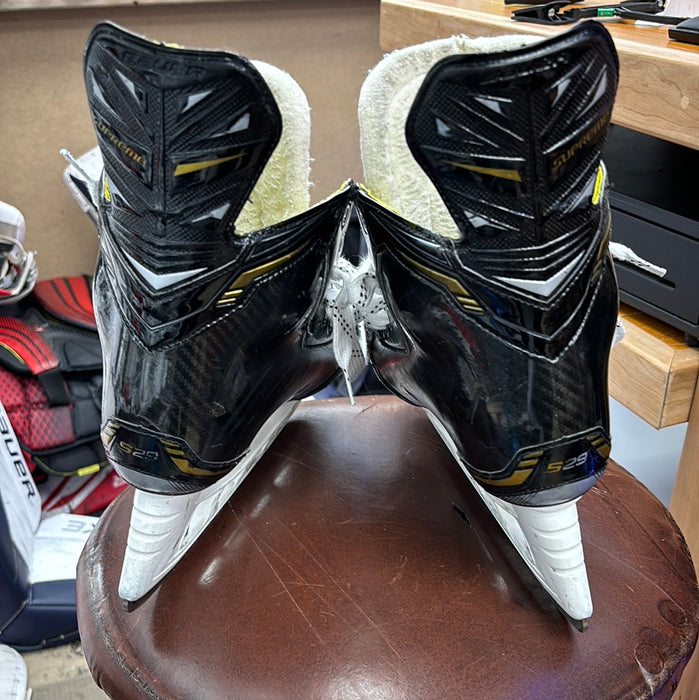 Used Bauer Supreme S29 Size 8.0D Player Skates