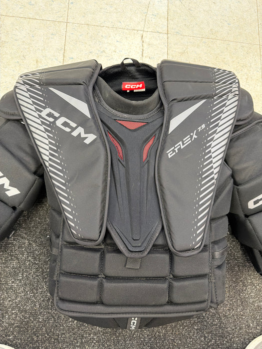 Used CCM EFlex 7.9 Senior Small Chest Protector