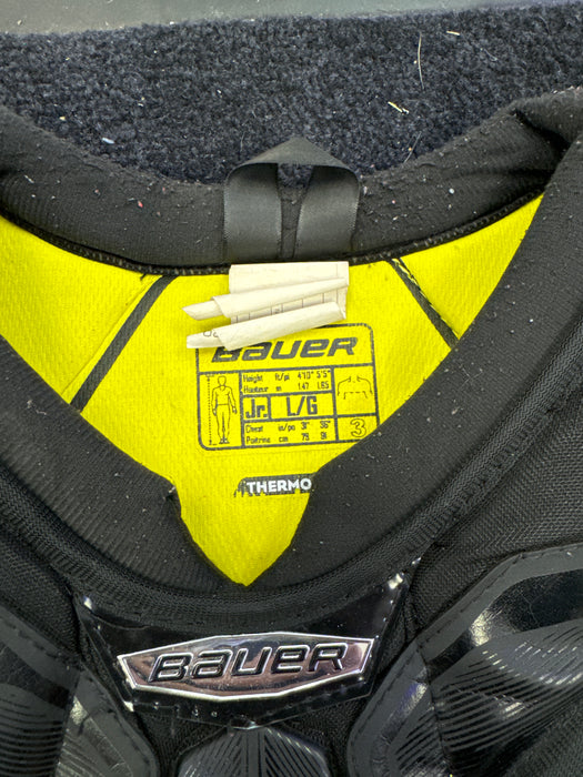 Used Bauer Supreme S29 Junior Large Shoulder Pads