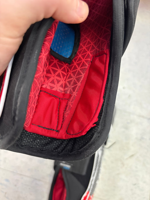 Used CCM JetSpeed FT680 13” Junior Shin Guards