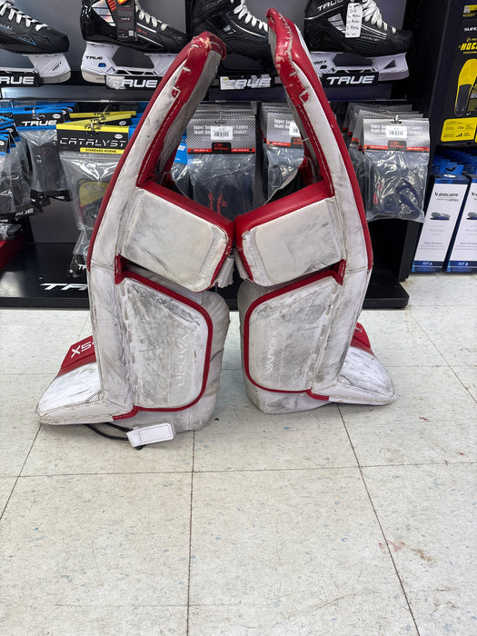 Used Bauer Vapor X5 Pro Intermediate Large Leg Pads