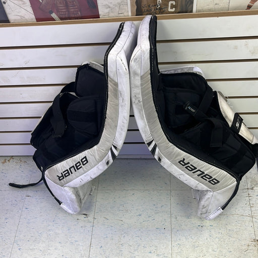 Used Bauer Supreme S27 Junior Large Goal Pads