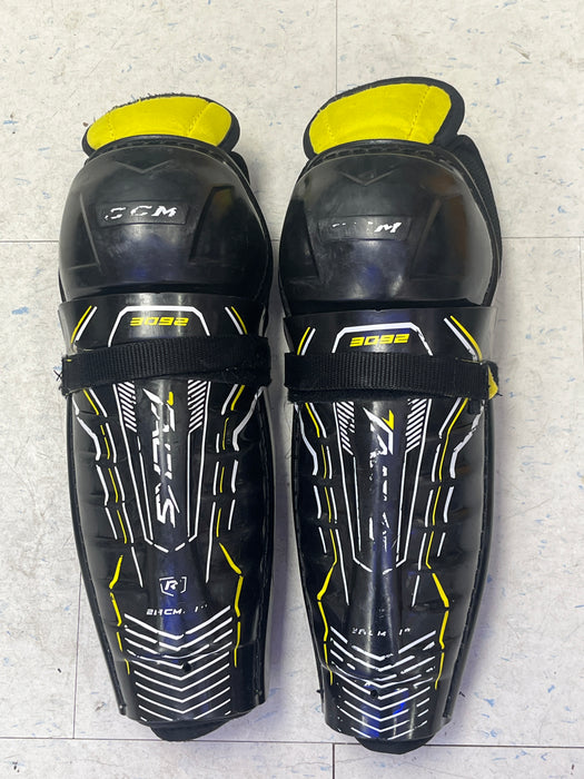 Used CCM Tacks 3092 11" Shin Pads
