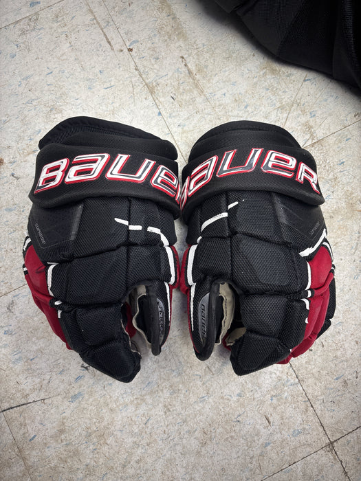 Used Bauer Supreme Ultrasonic 13” Intermediate Gloves
