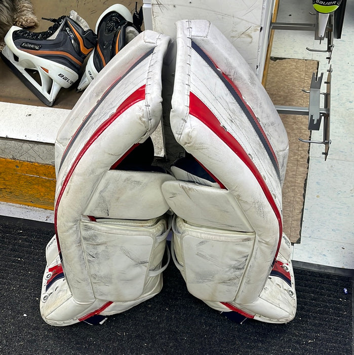 Used CCM Premier R1.5 28+1 Goal Pads