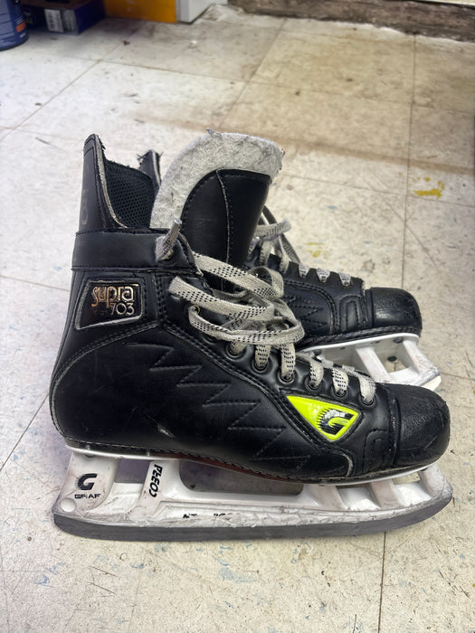 Used Graf Supra 703 Size 7.5 Skates