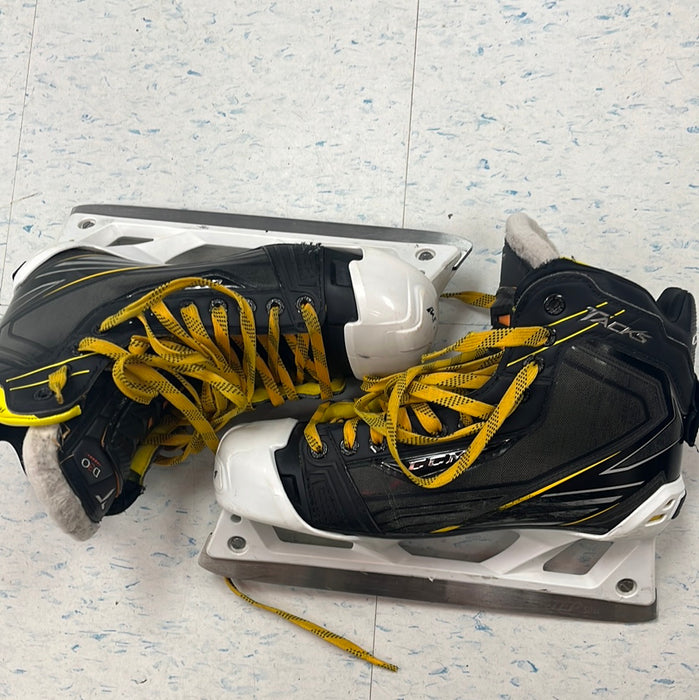 Used CCM SuperTacks Size 8.5 Goal Skates