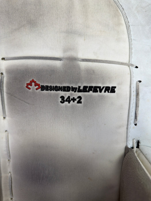 Used True Catalyst 7x3 34+2 Senior Goal Pads