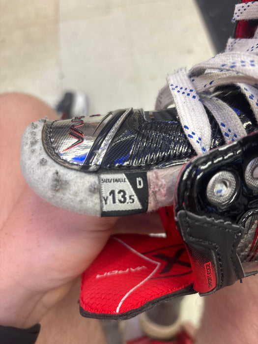 Used Bauer Vapor x5 Pro Youth 13.5 Skates