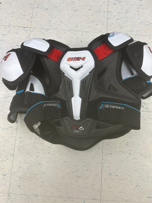 Used CCM JetSpeed FT6 Pro Junior Shoulder Pads