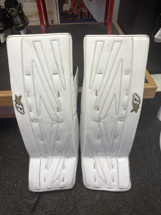 Used Brian’s Net Zero Goalie Leg Pads Size 25 + 1”