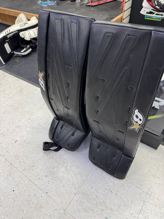 Used Brians Netzero3 Leg Pads Intermediate 30" + 1"