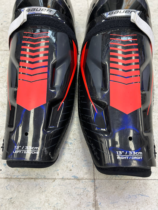 Used Bauer Lil’ Sport Shin Guards 13"