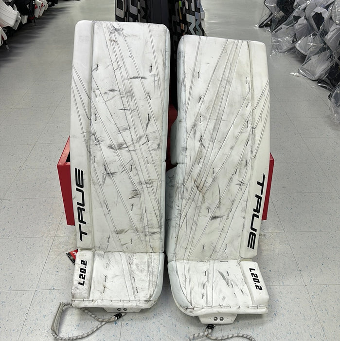 Used True L20.2 35+2” Senior Goal Pads