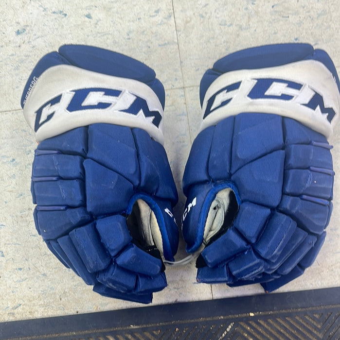 Used CCM Pro Stock Gloves 14" - R. Tverberg