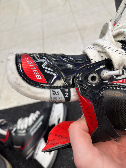 Used Bauer Vapor Velocity Size 5.5 Fit 2 Skates