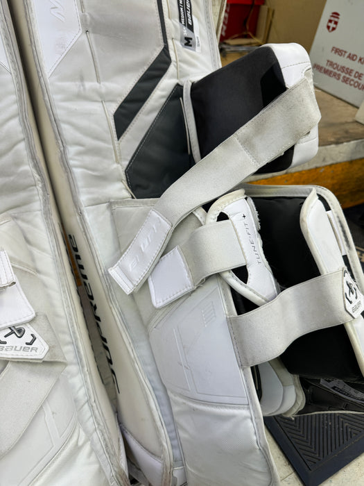 Used Bauer Supreme Mach Leg Pads Senior Medium