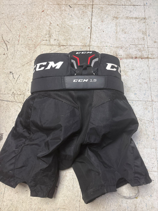 Used CCM Axis 1.5 Goalie Pant Size Junior Large