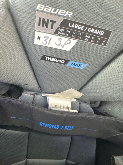 Used Bauer Elite Intermediate Large Goalie Pants