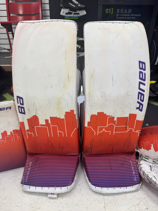 Used PRO STOCK Bauer Hyperlite Goalie Set 35" Large