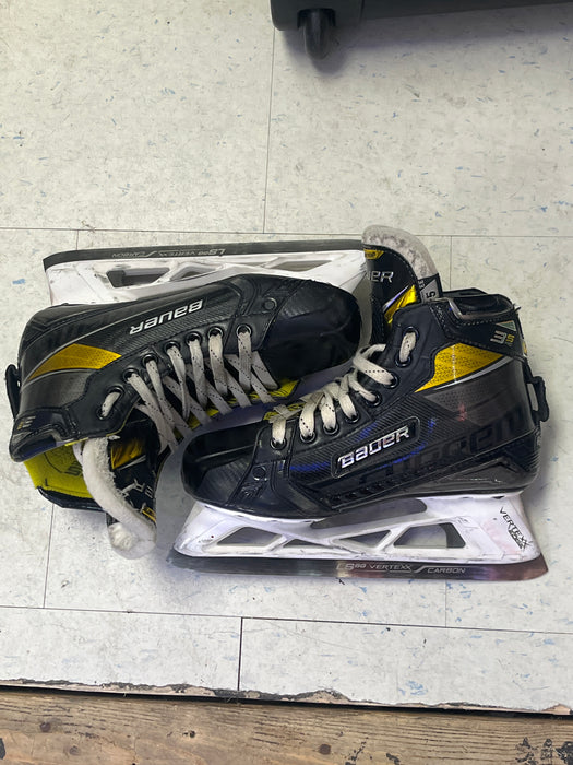 Used Bauer Supreme 3S Pro Size 5 EE Goal Skates
