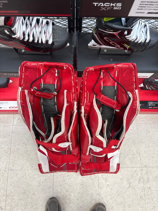 Used Bauer Supreme M5 Pro Intermediate Large (32+) Goal Pads