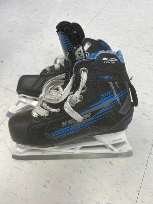 Used Bauer S24 GSX Youth Goal Skates