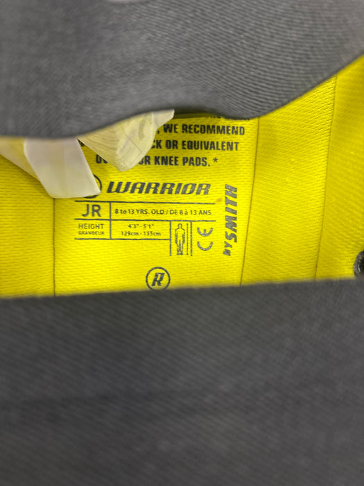 Used Warrior Ritual X3 E+ Junior Knee Guards