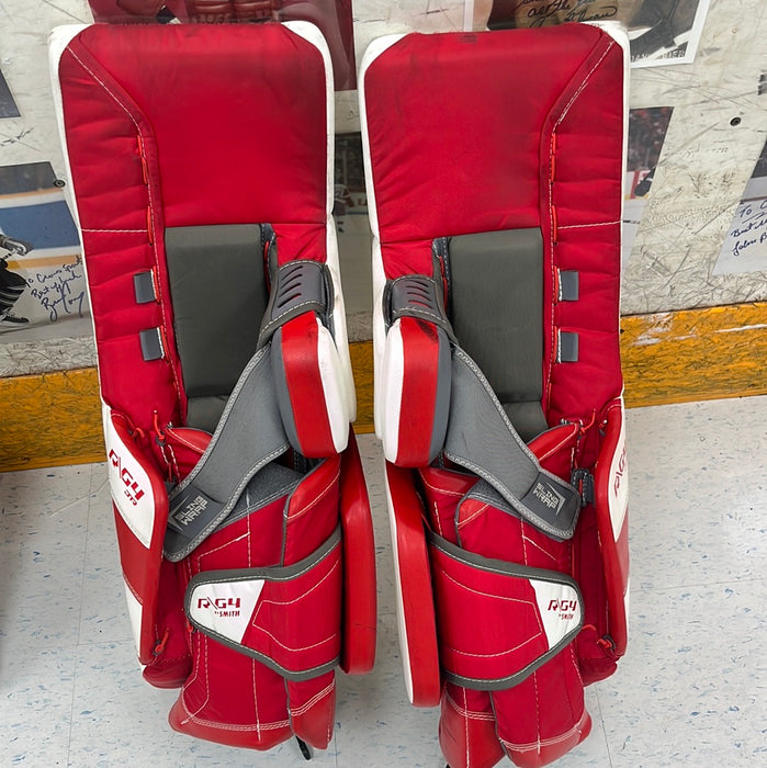 Used Warrior R/G4 Junior Goal Pads 28+1”