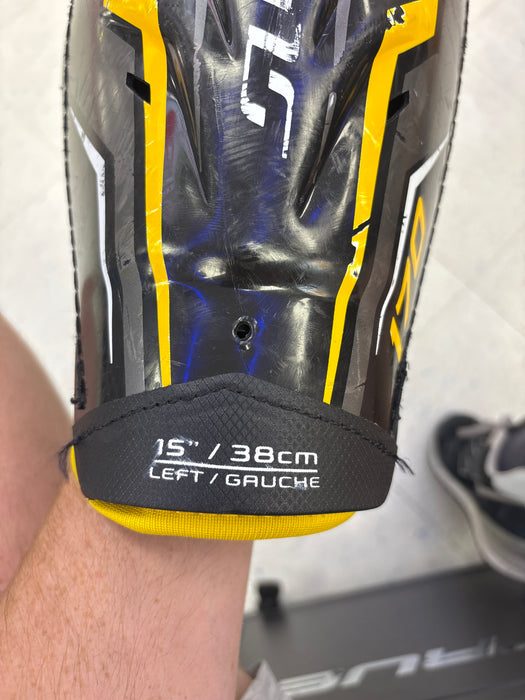 Used Bauer Supreme S170 Senior 15” Shin Guards