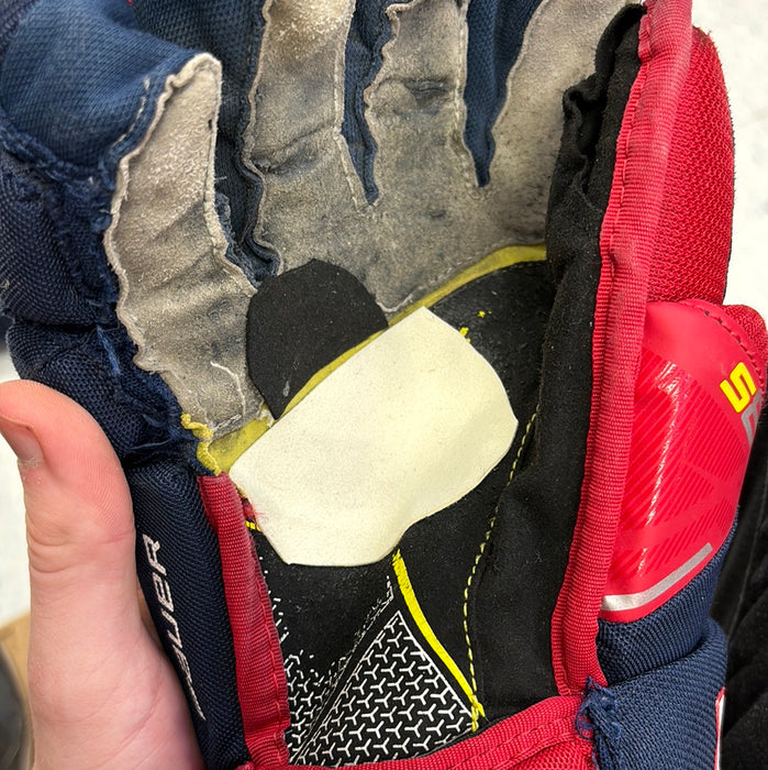 Used Bauer Supreme 3s 15” Senior Gloves