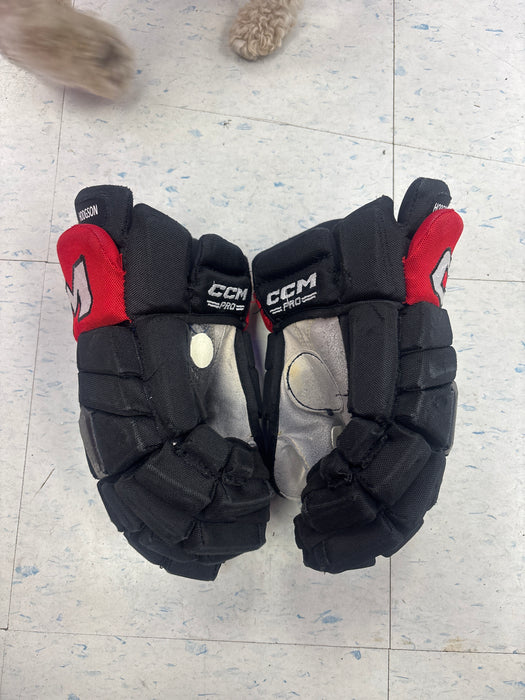 Used CCM 14” ‘Belleville Senators’ Pro Stock Gloves
