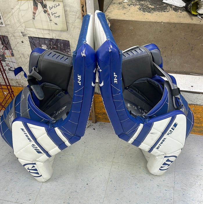 Used Warrior Ritual Int G3 31+1 Goal Pads