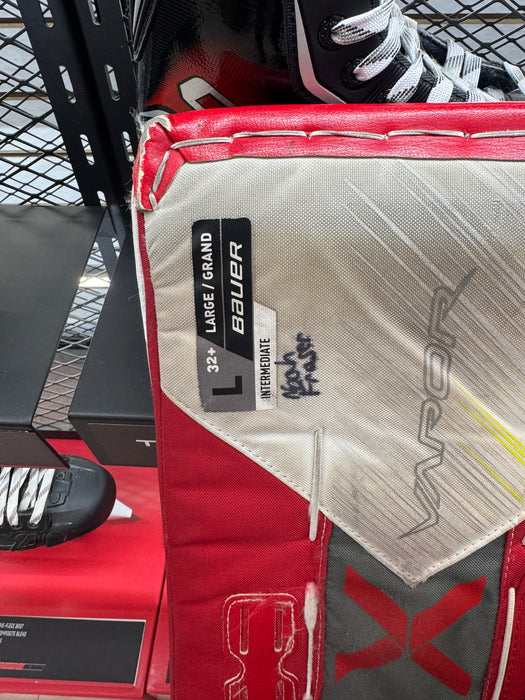 Used Bauer X5 Pro Leg Pads Intermediate Large 32"