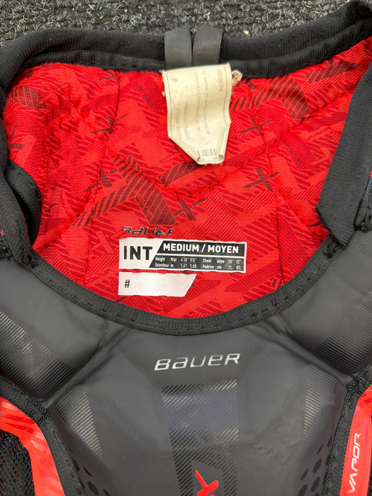 Used Bauer Vapor Intermediate Medium Shoulder Pads