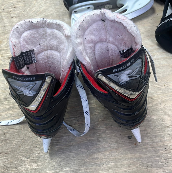 Used Bauer Vapor X500 Size 12 Youth Skates