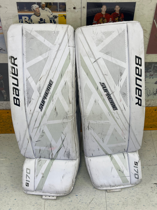Used Bauer Supreme s170 34+1 Goal Pads