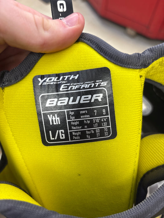 Used Bauer Supreme S170 Youth Large Shoulder Pads