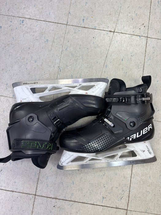 Used Bauer Konekt Size 10-10.5 Jacob Oster Pro Stock Senior Goal Skates
