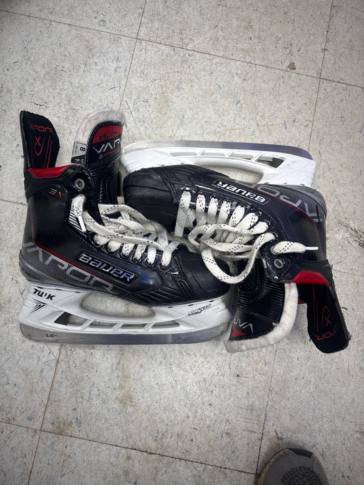 Used Bauer Vapor 3X Size 8.0 Fit 1 Skates