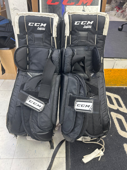 Used CCM Premier 2.5 Junior Goal Pads