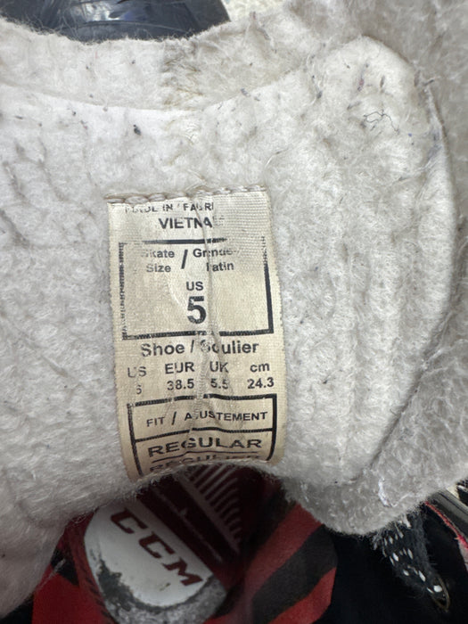 Used CCM Jetspeed FT4 Pro Size 5.0 Skates