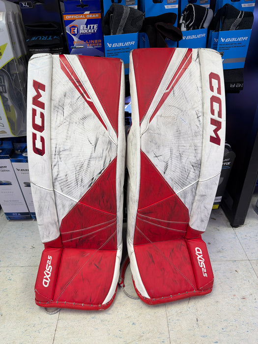 Used CCM Axis 2.5 28+1” Junior Goal Pads