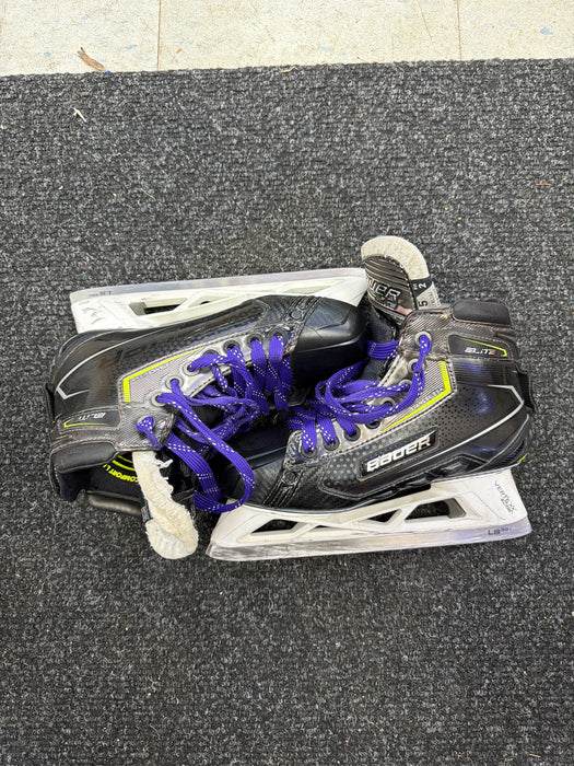 Used Bauer Elite Size 5.0 Fit 2 Goal Skates