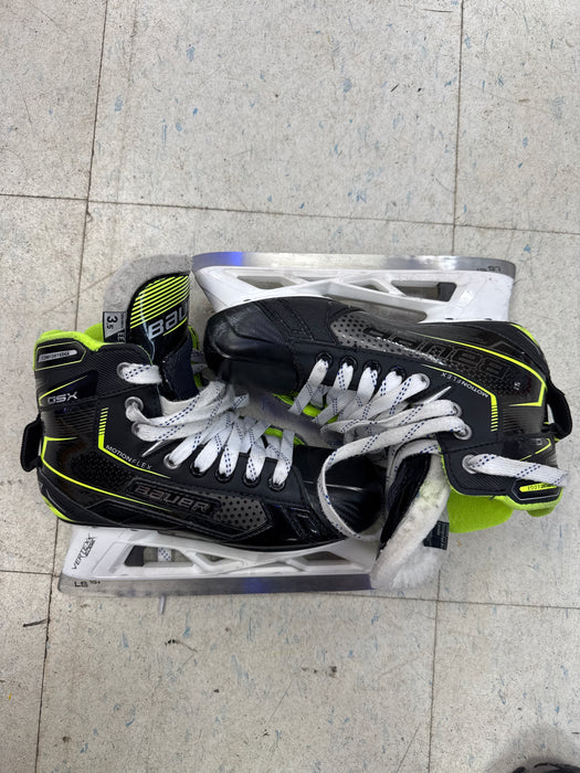 Used Bauer GSX Goalie Skates Size 3.5EE