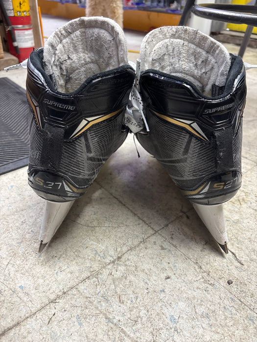 Used Bauer Supreme S27 Size 9.5EE Goal Skates