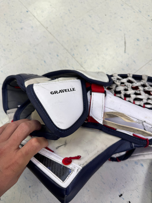 Used Bauer Pro Stock Hyperlite2 Blocker Catcher Set