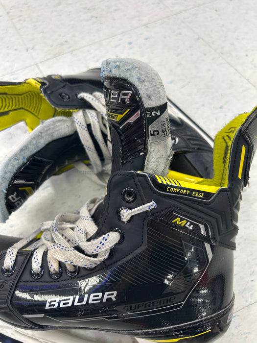 Used Bauer Supreme M4 Intermediate Player Skates 5.0 Fit 2